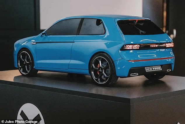 Bjelić says the first 'new' Yugo will be this Siaj - a three-door hatchback that's the modern-day successor to the original 45. It will cost under €20,000 (£17,000)