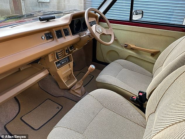 The Yugo was simplicity personified, with a basic cabin and four-speed gearbox. Allan's is likely one of the best examples remaining, not just in the UK but worldwide