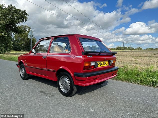 For the first 25 years of its life, registration 'F94 GFJ' was owned by a lady called Christine. She covered a mere 8,000 miles in the little motor and always garaged the car