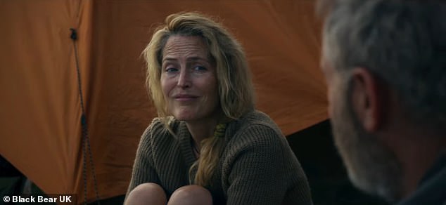 In response to one scene in the film that sees Gillian and Isaac's characters get intimate inside their small tent, The Sunday Times probed the X-Files star on whether she would recommend the location for an amorous encounter