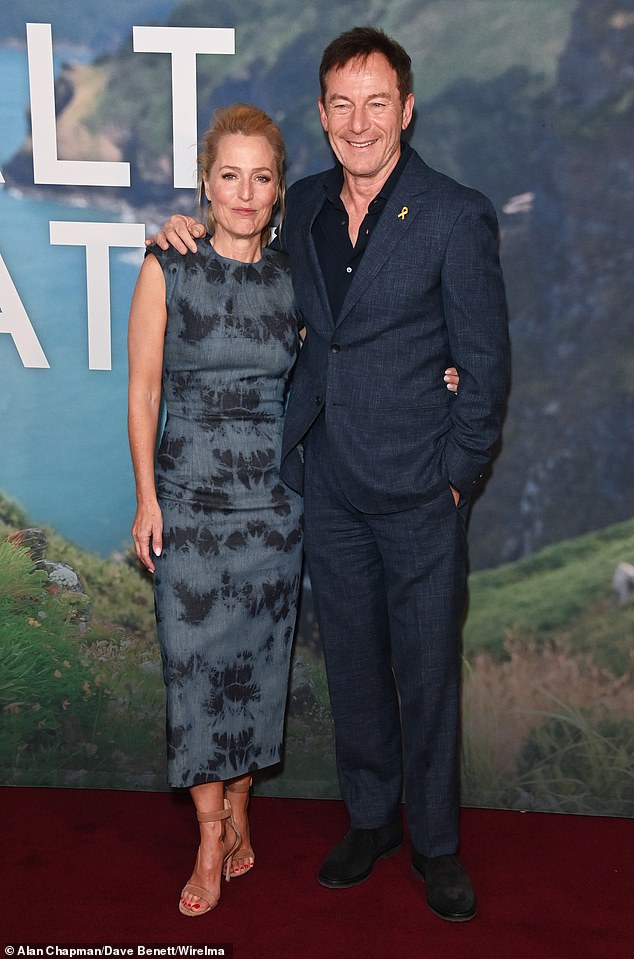 'Jason makes it very easy. He¿s very amenable, he¿s very likeable. And certainly physically, we feel like we¿re the same language ¿ certainly by the end' [Pictured with Jason in May]