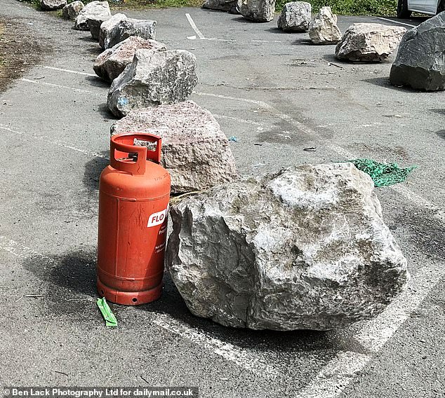 Items left by groups of Gypsies in Kirkby Lonsdale as they travelled to the annual Appleby Horse Fair