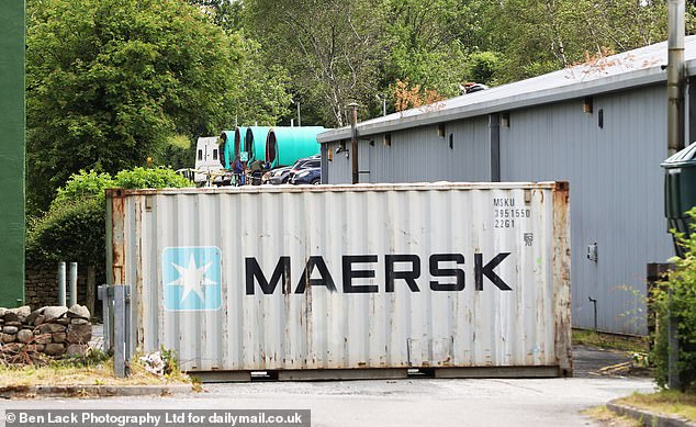 But travellers simply smashed down a fence and drove across the verge to occupy the site, leaving a trail of damage behind