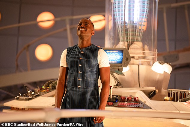 Ncuti's character regenerated during the finale of series, the BBC confirmed