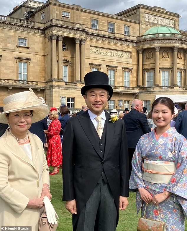 Snaps have seen him at a traditional pub, enjoying roast dinners, sporting a very dapper top hat at a Buckingham Palace garden party, and walking in bluebells
