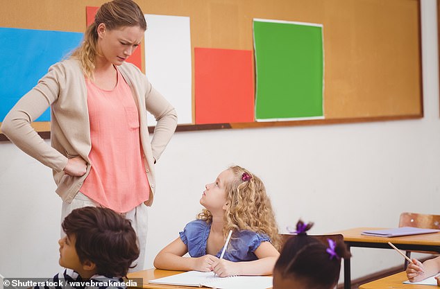 White working class girls fell in school attainment at a faster pace than their peers over the past five years (Stock image)