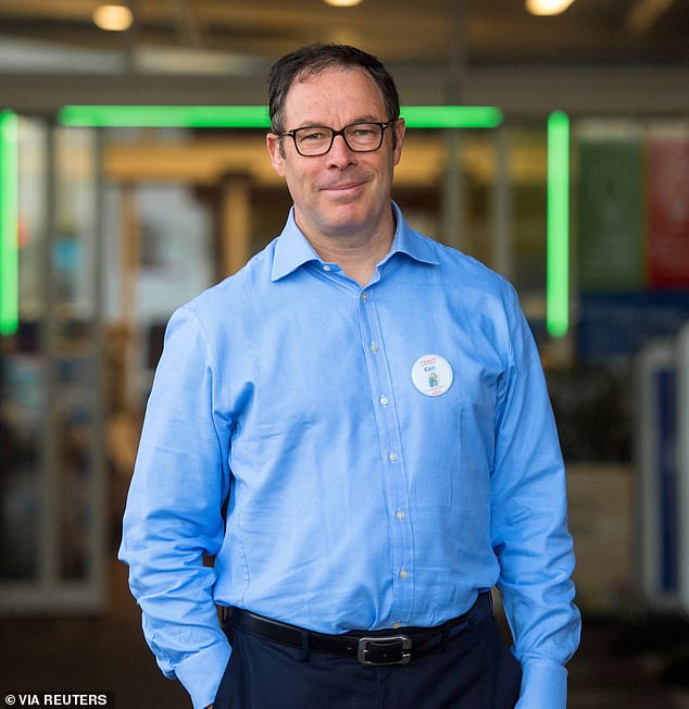 It comes after Tesco's chief executive Ken Murphy (pictured) revealed the supermarket giant was trying to offset a burst of extra costs following the Reeves' tax raid, which took effect from April