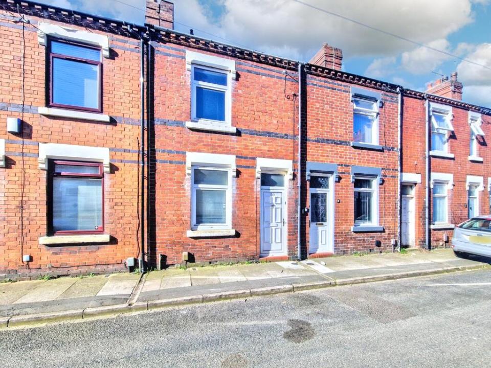 Row of terraced houses.