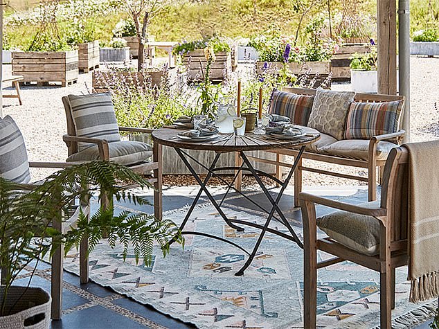 Weaver Green’s unusual outdoor rugs are cosy underfoot while being superbly water, mould and moth resistant