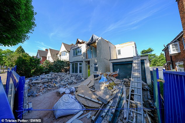 Instead, it was the start of four years of hell after a rogue builder demolished their house in a pay dispute