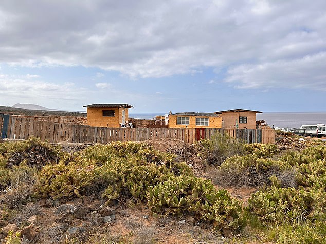 The five-star ‘macro-resort’ next door the encampment has led to scores of protests