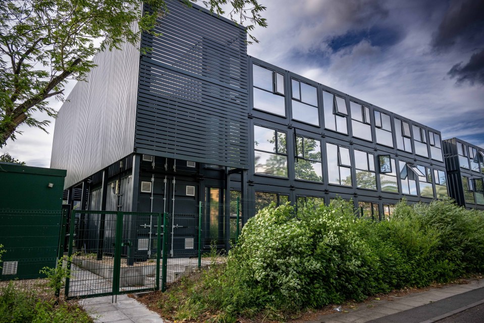 Shipping container homes in Milton Keynes.