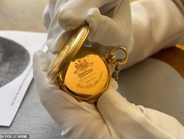 Remarkably, the long-lost artifact (pictured) was found in relatively good condition, with experts attributing its preservation to the lake's cold, low-oxygen depths, which helped prevent significant corrosion over the years