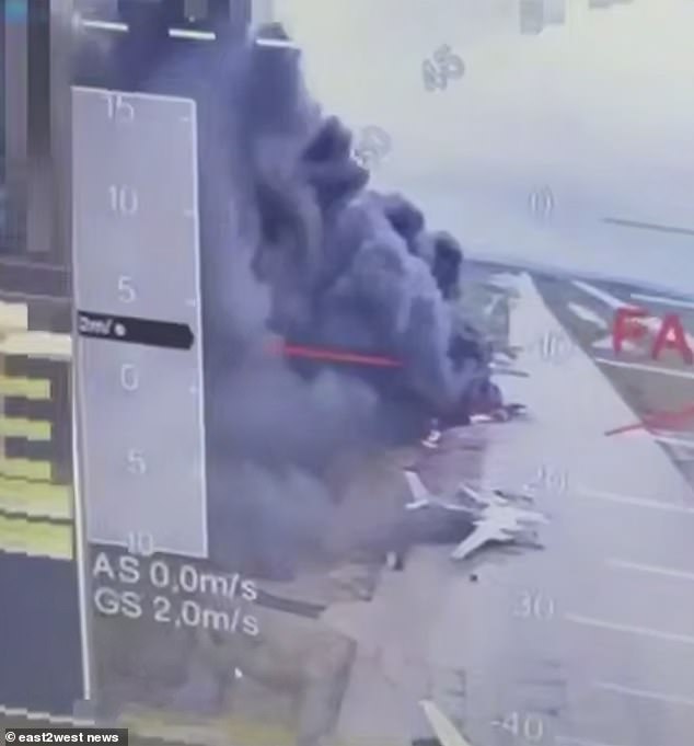 Ukraine's SBU secret service was reportedly conducting a large-scale special operation to destroy Russian bombers