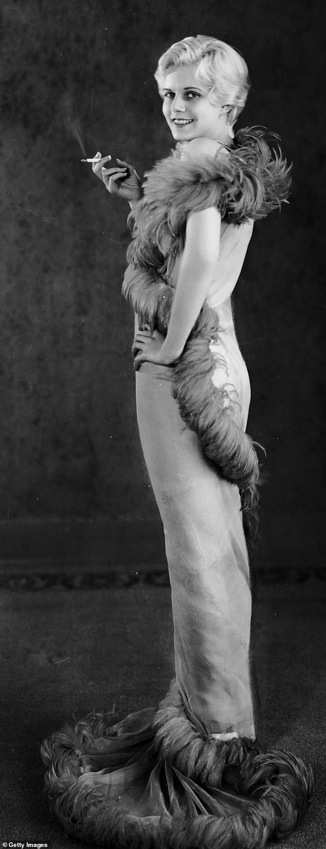 Just 10 years after the reign of the flapper girl figure as the most desired body, curves were back (pictured, Jean Harlow)