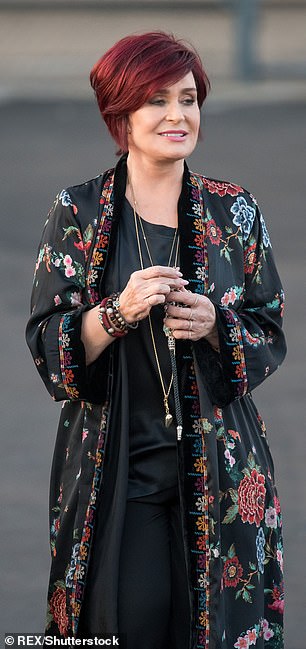 Sharon Osbourne in 2018 before Ozempic