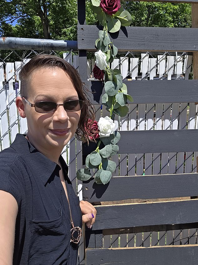 Previous to her hospital experience, she had had two run-ins with death (Supplied: Rebecca Boothroyd)