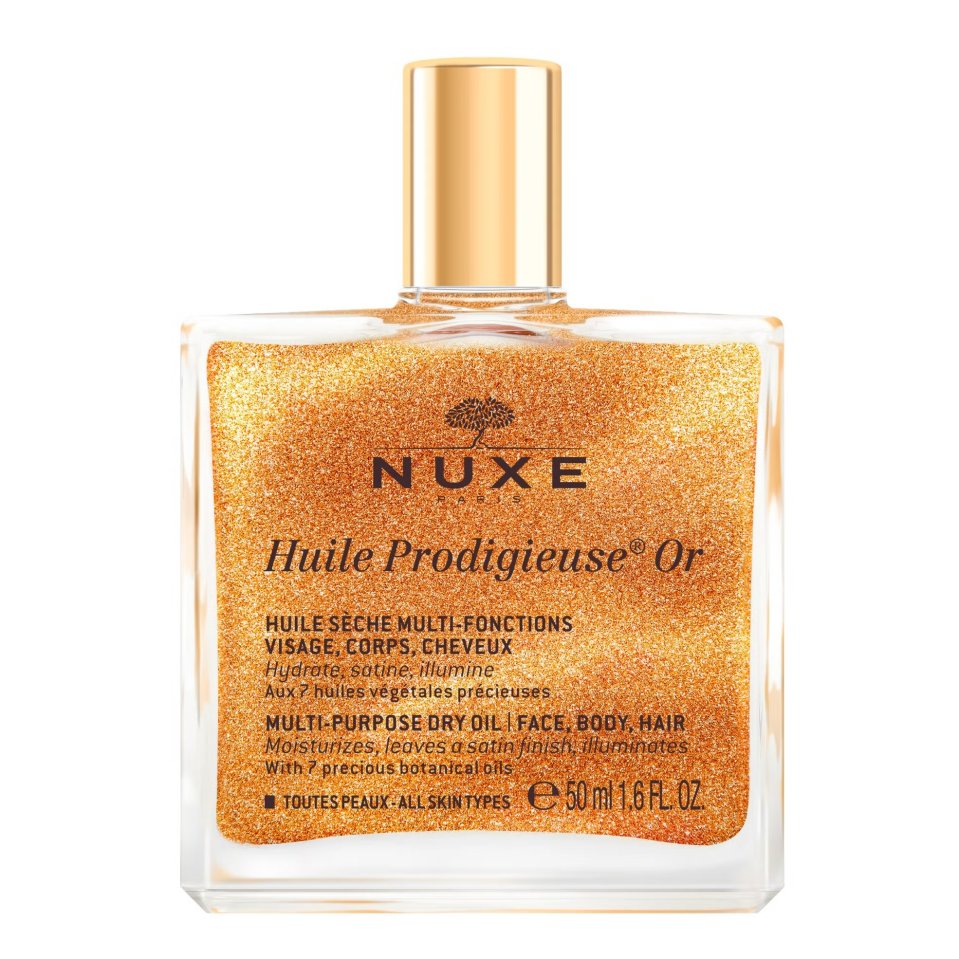 Nuxe Huile Prodigieuse Or multi-purpose dry oil.