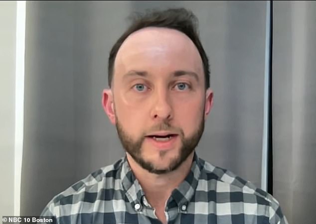 The student's coach Andrew Mainini (pictured) said he got a text from another teen early that morning about the sudden arrest