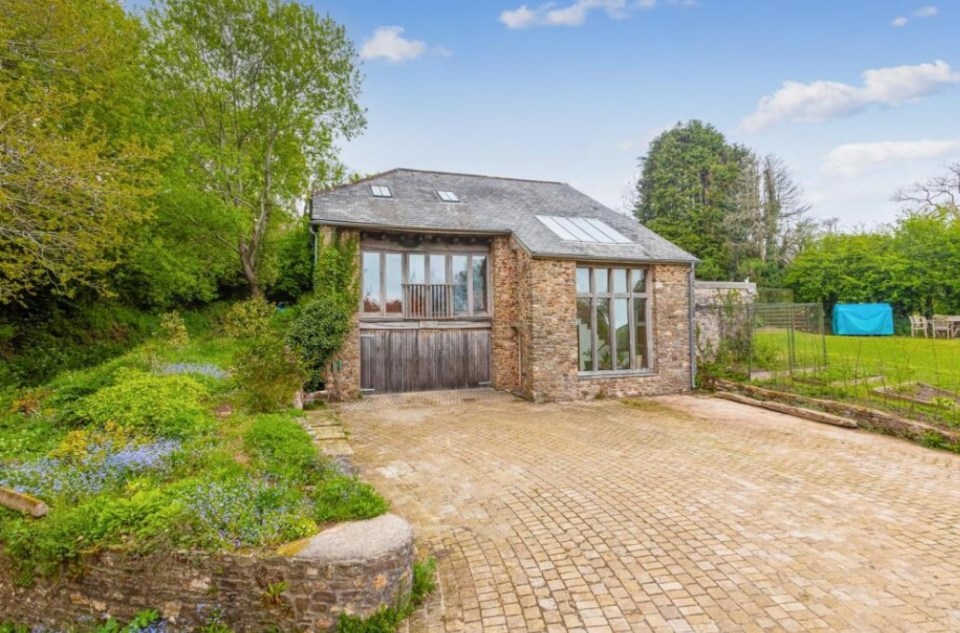 Stone barn conversion for sale.