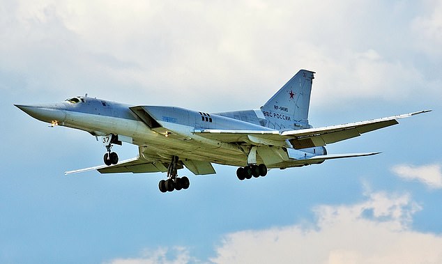 Also destroyed were several Tu-22Ms (pictured), of which less than 500 were manufactured