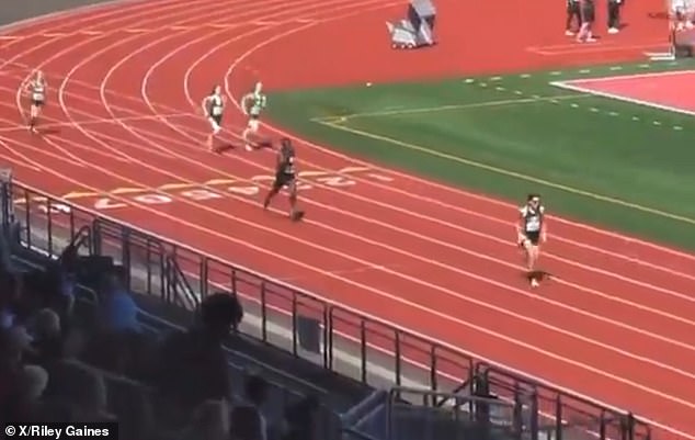 Garcia of East Valley of Spokane won the 400m by nearly a second at the state championships