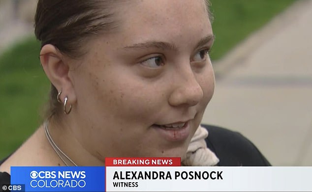 Alexandra Posnock, a Jewish woman living in the town appeared to be in complete shock by what had happened