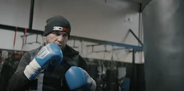 He posted training videos on his YouTube channel before he was jailed. He set up 3D Fight Club in 2021