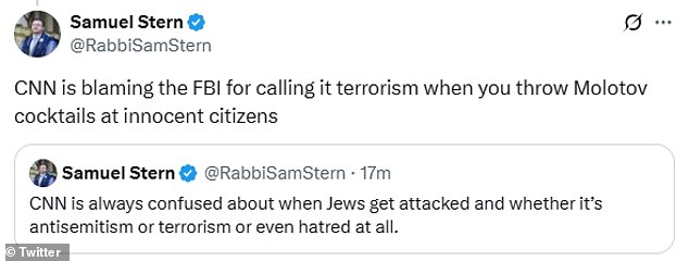 Many online hit out at CNN for its reporting on the attack