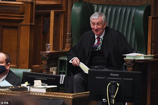 It comes amid growing questions about the scale of Sir Lindsay’s travel expenses, which have surged past £300,000 since he became Speaker in 2019
