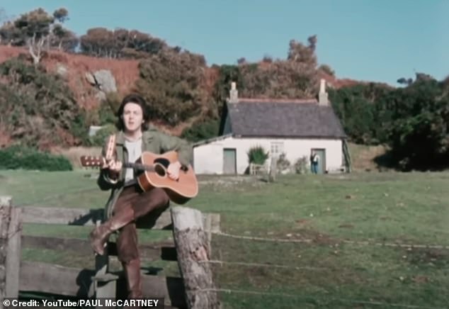 Paul McCartney sings and plays the guitar in his 1977 music video for 'Mull of Kintyre' by his rock band Wings. The song was inspired by Campbeltown and its surrounding areas