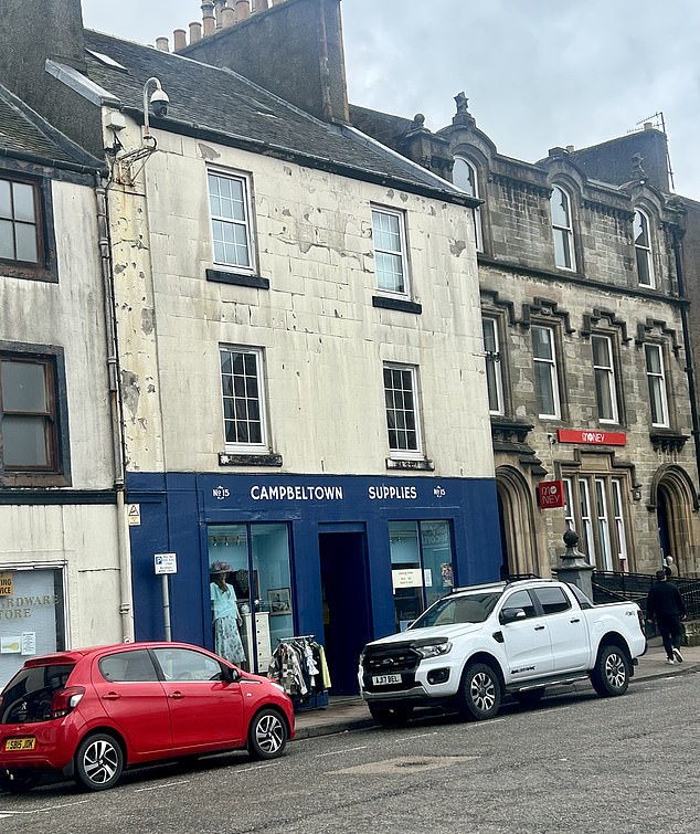 Ms West runs Campbeltown Supplies with her family. The shop is a second hand store and relies on local donations