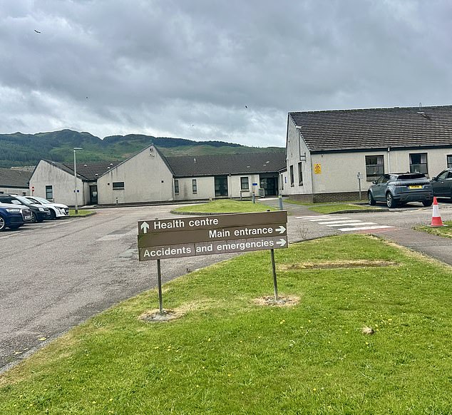 Campbeltown has its own health centre with a main entrance and section for emergencies