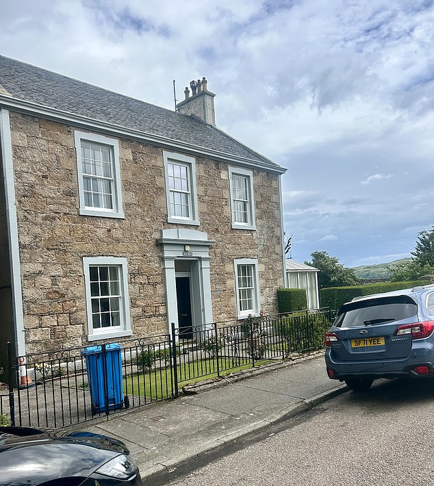 The town boasts hundreds of stunning homes which look out onto the sea