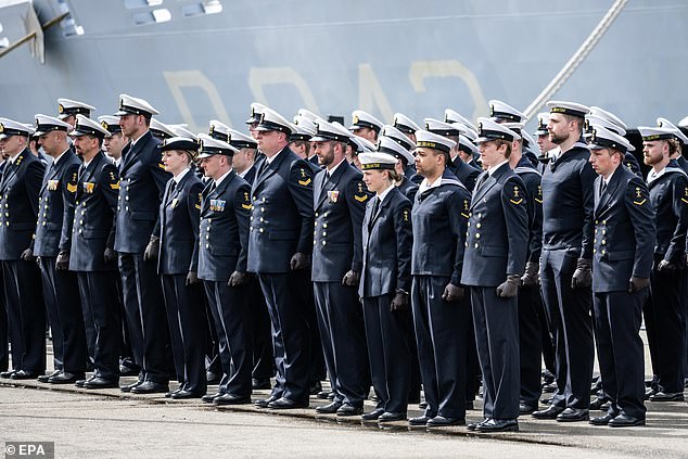 Some of that vision was made clear last night as the Ministry of Defence announced plans to build up to 12 new nuclear-powered attack submarines to boost the Royal Navy's commitment to the Aukus Pacific defence partnership. Pictured: File photo