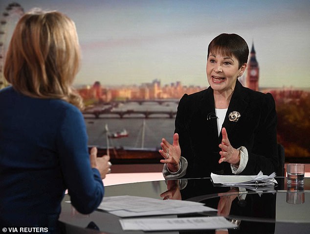 Residents branded Mr Southall a ¿vandal¿ after the incident in 2022 and Green MP Caroline Lucas (above) called on the council to take action
