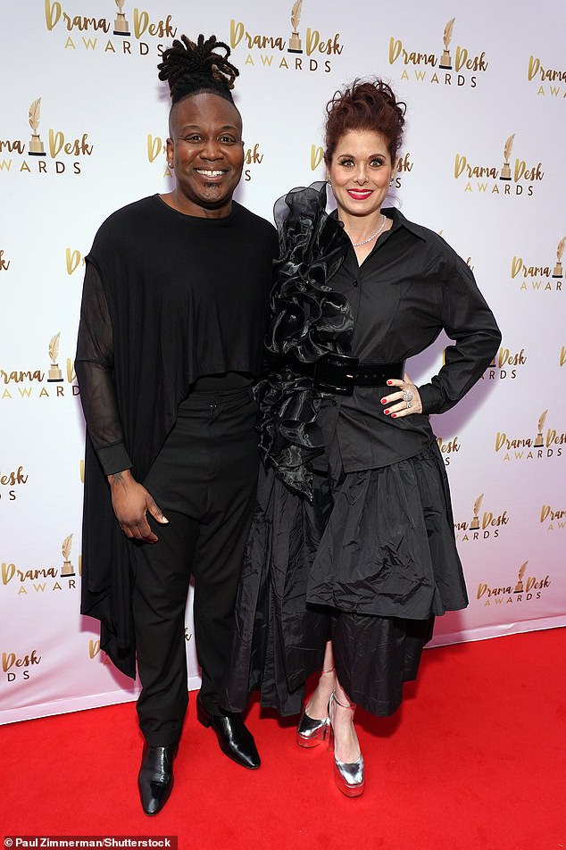 Tituss Burgess and Debra Messing were dressed to impress at the event