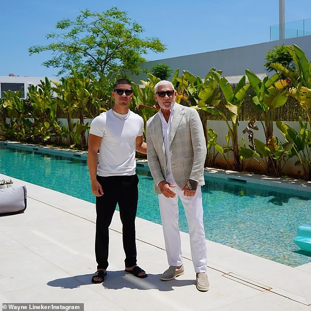 The duo have appeared to put their differences aside as they joined other family members to celebrate Harry's big day, with Wayne posting a snap of himself posing with son Freddie