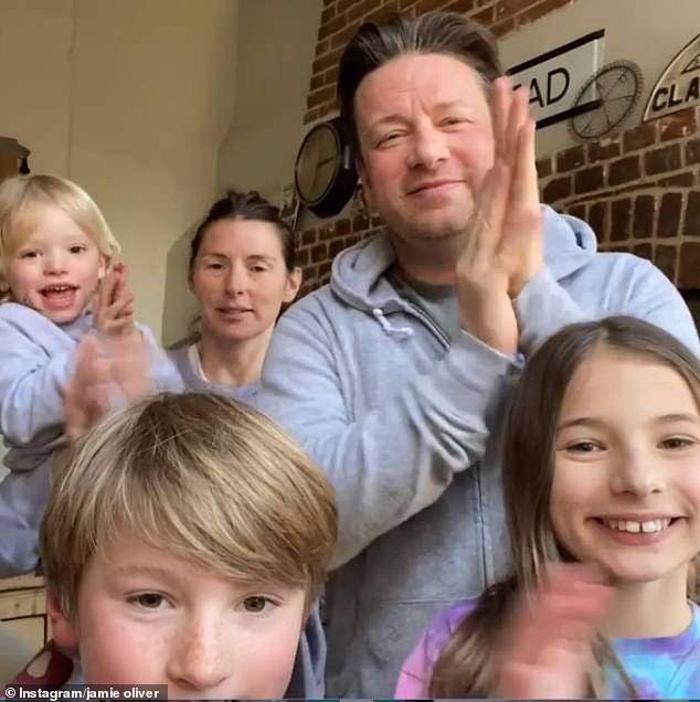 Jamie said that he and Jools discuss their children in bed every night and have 'learnt to understand that their behaviour is because they're seeing things differently'