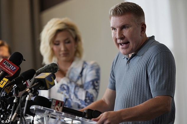 Todd and Julie were sentenced to 12 and seven years in prison respectively on charges of tax evasion and defrauding banks out of more than $36million (£27million) in loans in 2022
