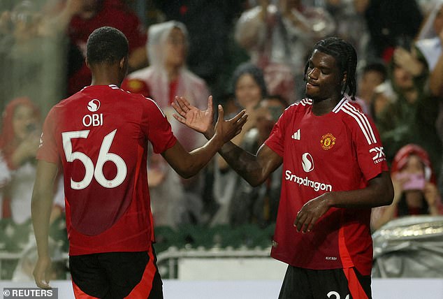 Chido Obi, who made the same move as Heaven a few months prior, helped convince him to move to Old Trafford