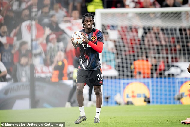 Heaven made the United bench for the Europa League final defeat by Tottenham in Bilbao