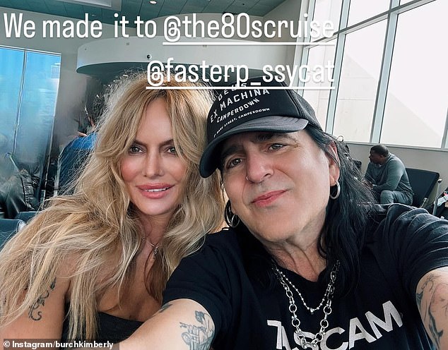 Burch posed up with Downe for a selfie just hours before her death