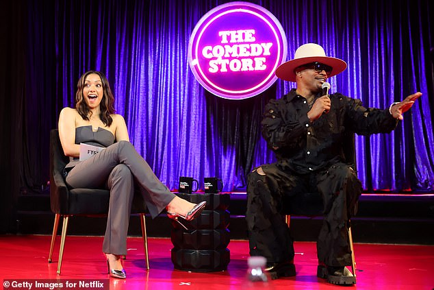 'That Diddy s**t is crazy, huh? I don't know if he's going to jail, but he's a nasty motherf***er. S**t! Am I right? Especially for our community. [For] white people, it's cool, but Black people are like, that was our hero. All that godd**n baby oil, boy. Then, the urine,' Jamie said, referring to an alleged claim regarding Diddy's ex Cassie and an escort urinating in her mouth; seen with his daughter Corrine