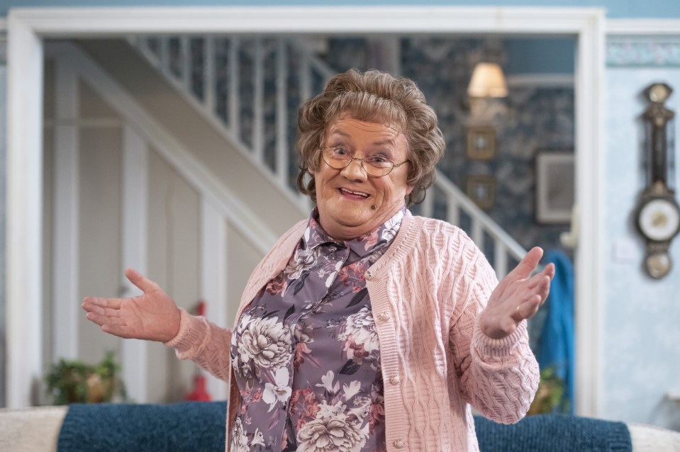 Agnes Brown from Mrs. Brown's Boys.