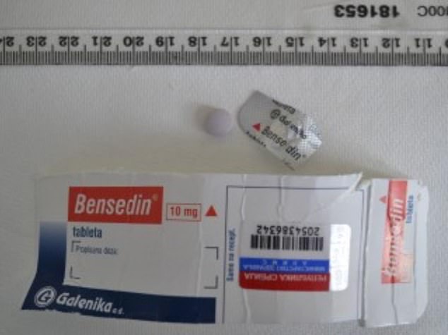 Fake pills sold online, such as this counterfeit diazepam (Valium) tablet, have been found to contain the super-strength drug