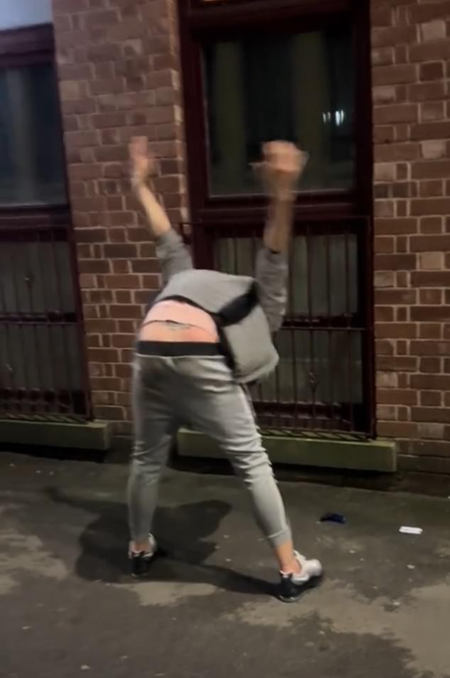 Tens of thousands of Brits are at risk from extremely potent drugs called Nitazenes. Synthetic drugs have already left many Brits incapacitated on the streets (pictured). Although there is no way to know immediately if a person has Nitazenes in their systems, the effects of other synthetic drugs like fentanyl and cannabinoids are similar