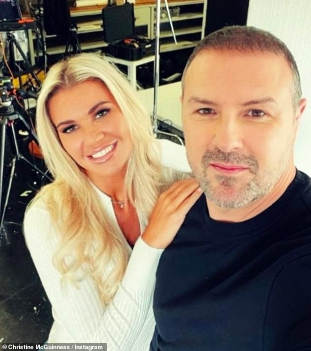 The TV personality, 37, explained to Elizabeth Day on her How To Fail podcast, that her ex-husband (pictured) and family have known about her sexuality since she was little