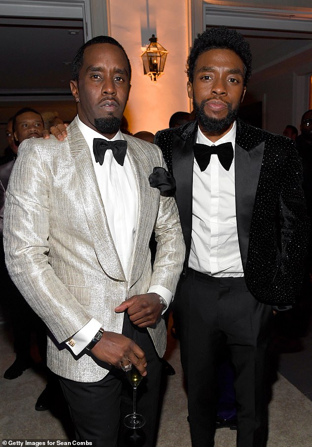 In another text message, Mia consoled Diddy about the passing of actor Chadwick Boseman who was seen at Diddy's 50th birthday party