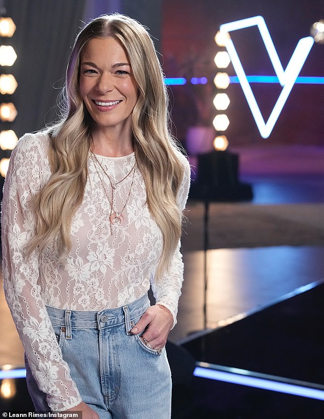 Kelly joins The Voice UK in replacement of singer LeAnn Rimes (pictured) who quit the show after just one series